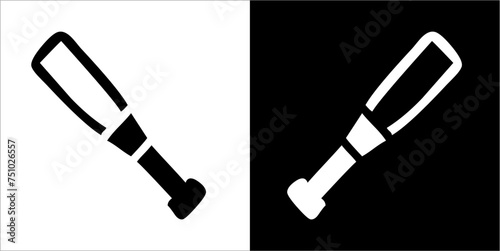 Illustration vector graphics of baseball icon