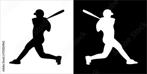 Illustration vector graphics of baseball icon