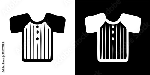 Illustration vector graphics of baseball icon