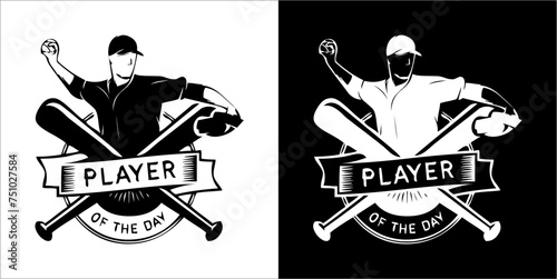 Illustration vector graphics of baseball icon