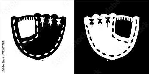Illustration vector graphics of baseball icon