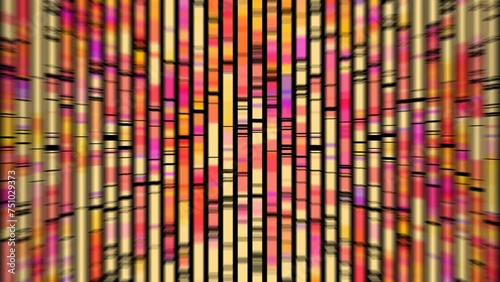 Human genome DNA analysis - visualization of a genome map sequence