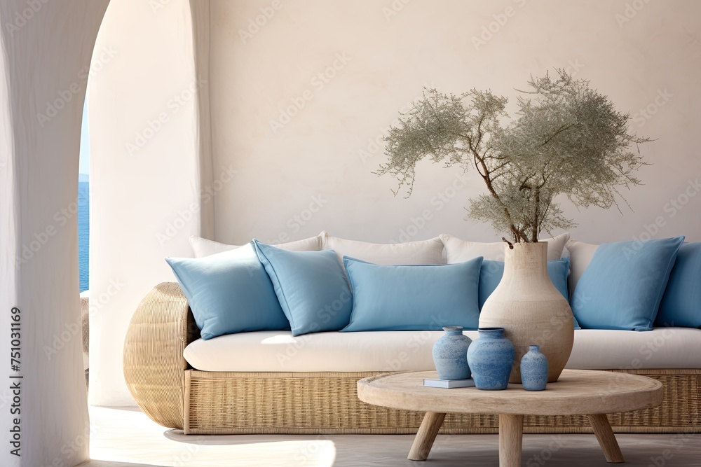 Curated visual reference: Furniture With A Nordic Twist Reference: Mediterranean Color Palette Ideas Nordic Twist In Serene Blues And