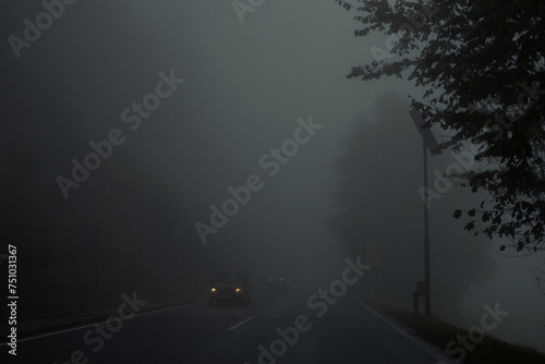 A foggy day photo