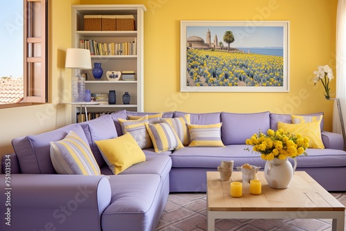 Sun-Kissed Lavender Haven: A Contemporary Mediterranean Oasis