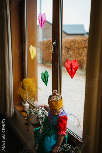 Waldorf Steiner birthday party at home. A lot of handmade details