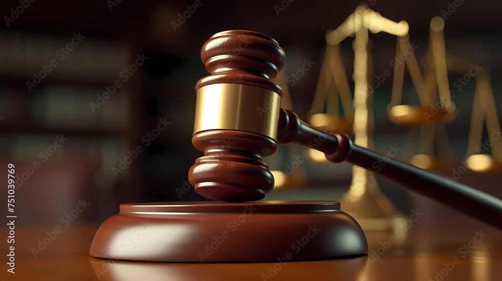 Judge hammer on wooden table background justice concept Judge hammer on wooden table background justice concept