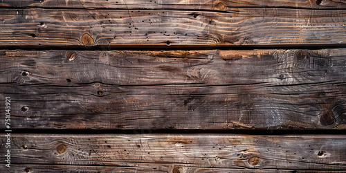 Rustic wooden plank texture background. Weathered wood surface with natural grain pattern. Vintage wood backdrop