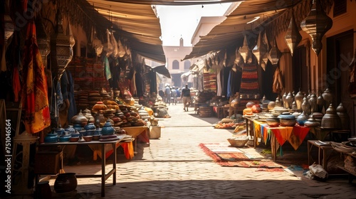 Souvenir shop in Fez, Morocco