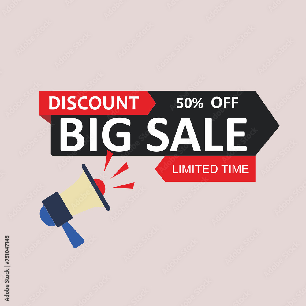 Sale banner template design, Big sale special offer. end of season special offer banner. vector illustration. Sale banner template design, Big sale special offer. end of season special offer banner. vector illustration.