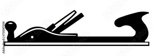 Retro style old grinding tool.
Traditional manual planer. Woodworking tools.