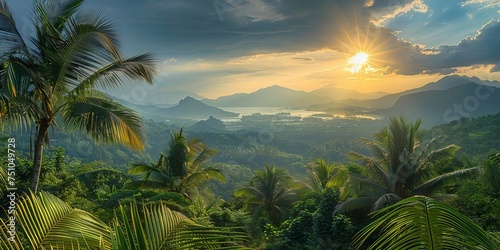 breathtaking landscapes island Koh Samui in Thailand