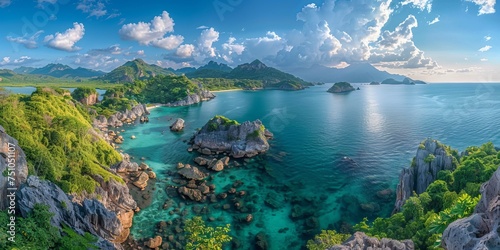 breathtaking landscapes island Koh Samui in Thailand © toomi123