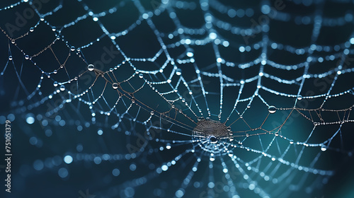 Spider web, intricate design of nature