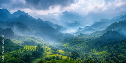 breathtaking landscapes of Vietnam © toomi123