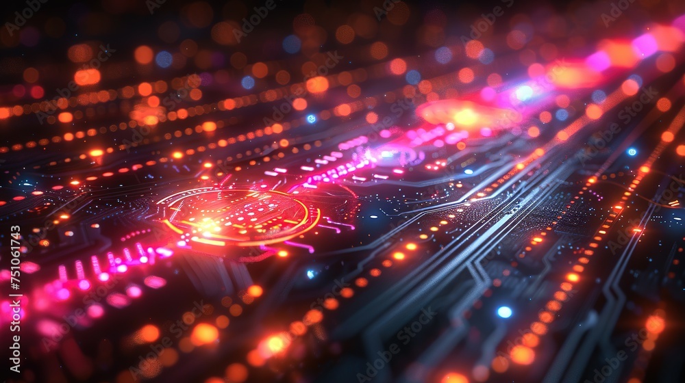Modern technological design. Abstract high-tech background with arrows and glowing lines. Vector illustration for a banner or presentation on the theme of technology, science, and medicine Modern technological design. Abstract high-tech background with arrows and glowing lines. Vector illustration for a banner or presentation on the theme of technology, science, and medicine