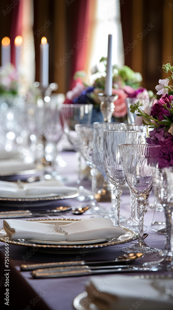 BZ Event Photography Captures the Grandeur of a Lavish Banquet Setting