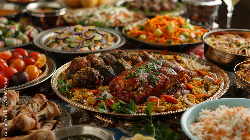 Main Courses food, and the variety of Ramadan foods is vast, reflecting the diverse cultures and traditions within the Muslim world