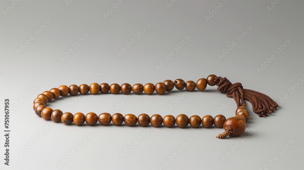 Misbaha (Tasbih): A string of beads used for counting repetitions of prayers or during the remembrance of God. Misbaha (Tasbih): A string of beads used for counting repetitions of prayers or during the remembrance of God.