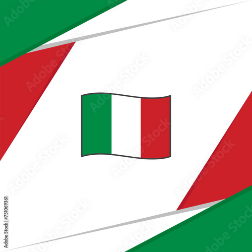 Free Download Italy Flag Abstract Background Design Template. Italy Independence Day Banner Social Media Post. Italy - GFXLoad