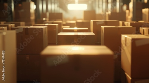 Room Filled With Brown Boxes