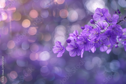 Purple Flowers in a Vase © Ilugram