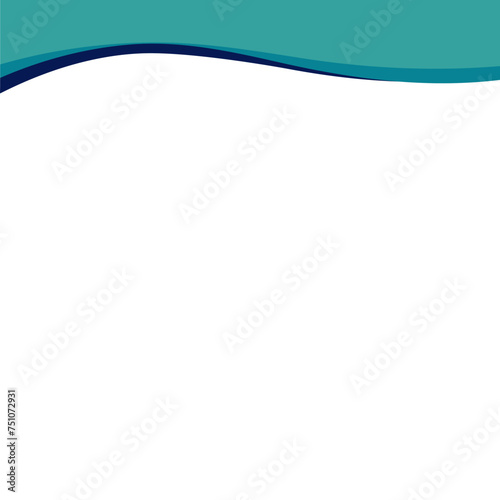 Header Vector Shape Wave