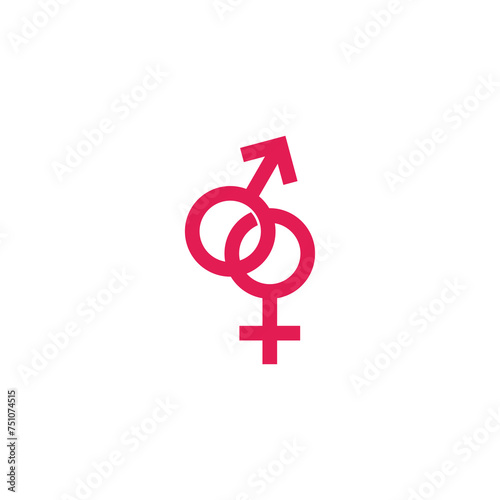 male and female gender logo