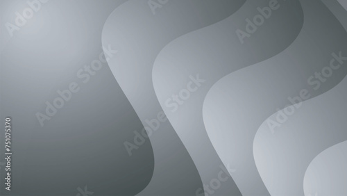 Wallpaper Mural White and gray gradient abstract background wallpaper vector image Torontodigital.ca