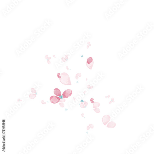 Fototapeta Naklejka Na Ścianę i Meble -  Watercolor Spring flower blossom 
