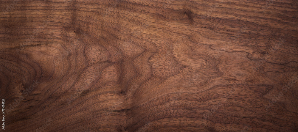 Walnut wood texture. Super long walnut planks texture background.Texture element. Texture of wood.
