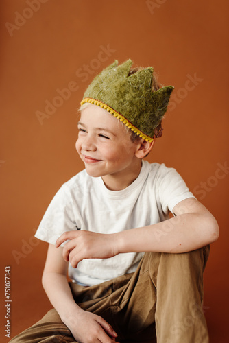 Happy birthday boy (Studio Portrait) photo