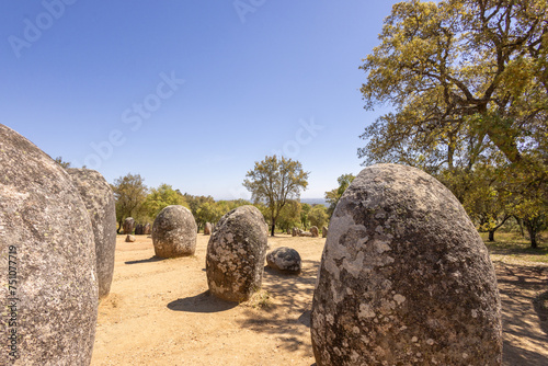 Megalithic stones at Evora
