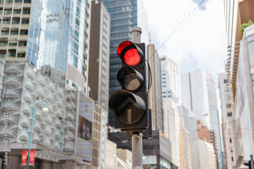 traffic light in the city