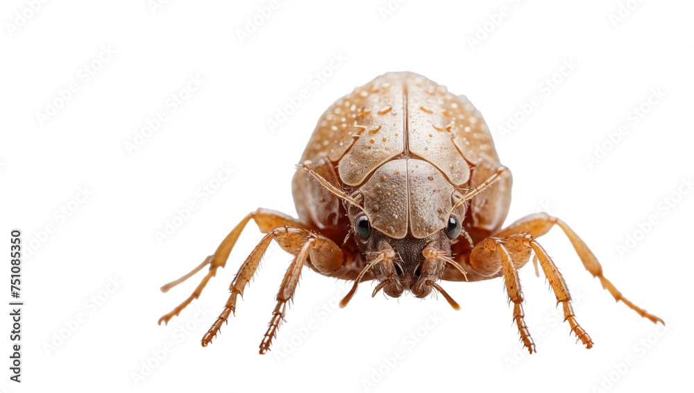 Fototapeta premium Mite isolated on transparent background