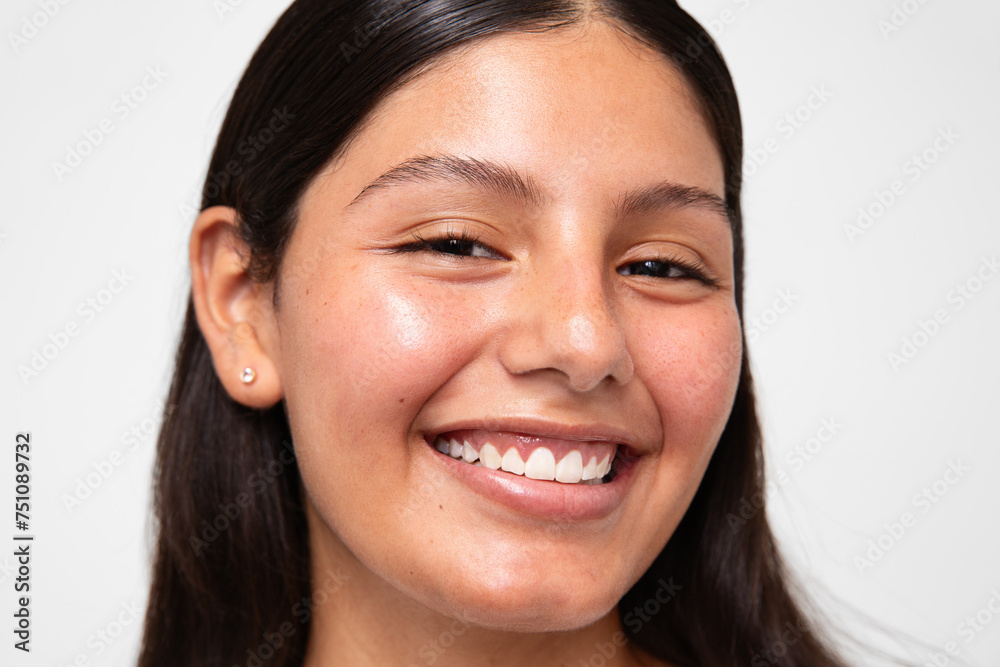 Teenager without makeup Teenager without makeup