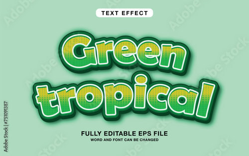 3d Style editable text effect, promotion editable text effect design