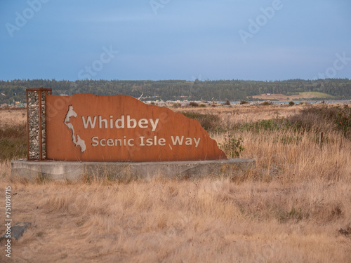 Whidbey Scenic Isle Way sign 