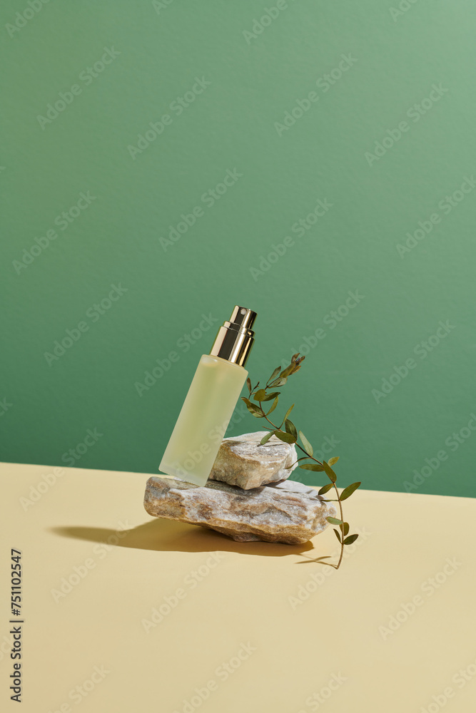 Product Sample Without Label Image Product display scene with unlabeled plastic Stock Photo | Adobe Stock