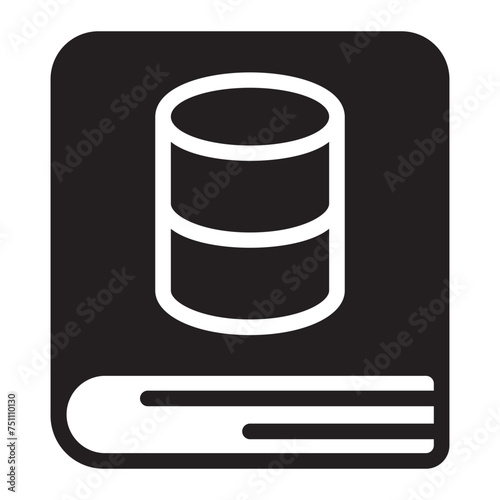 Book glyph icon