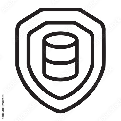 intellectual property line icon