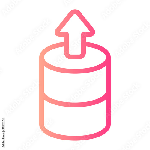 dividends gradient icon