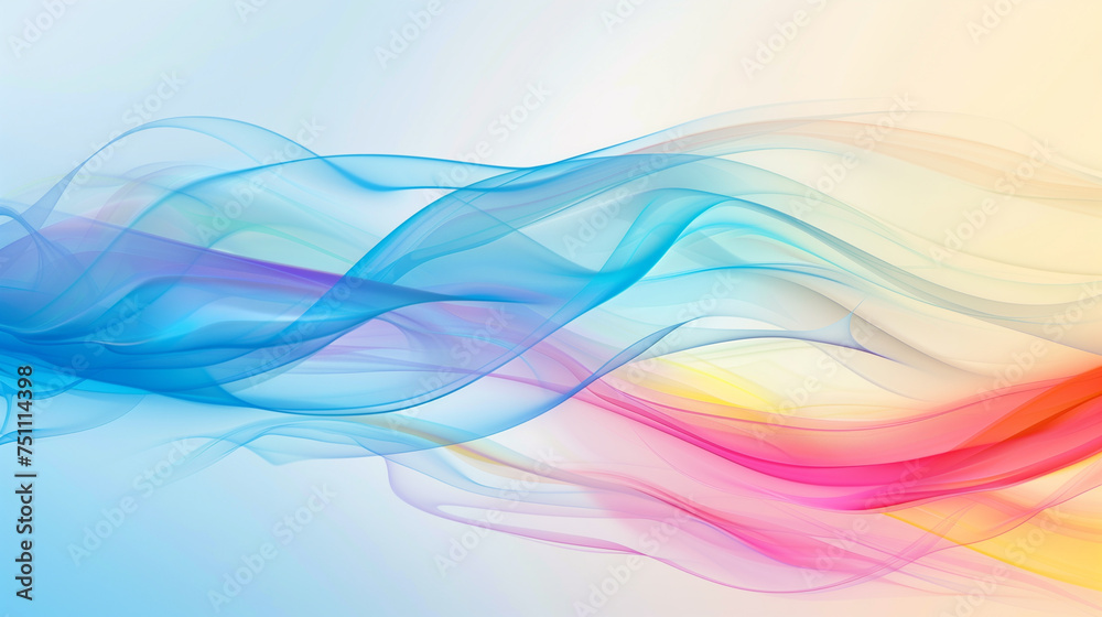 spectrum of hues in abstract wave. spectrum of hues in abstract wave.