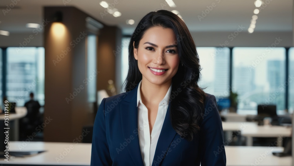 Fototapeta premium potrait of professional business woman in the office