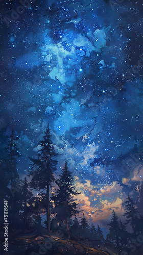 night sky © charich