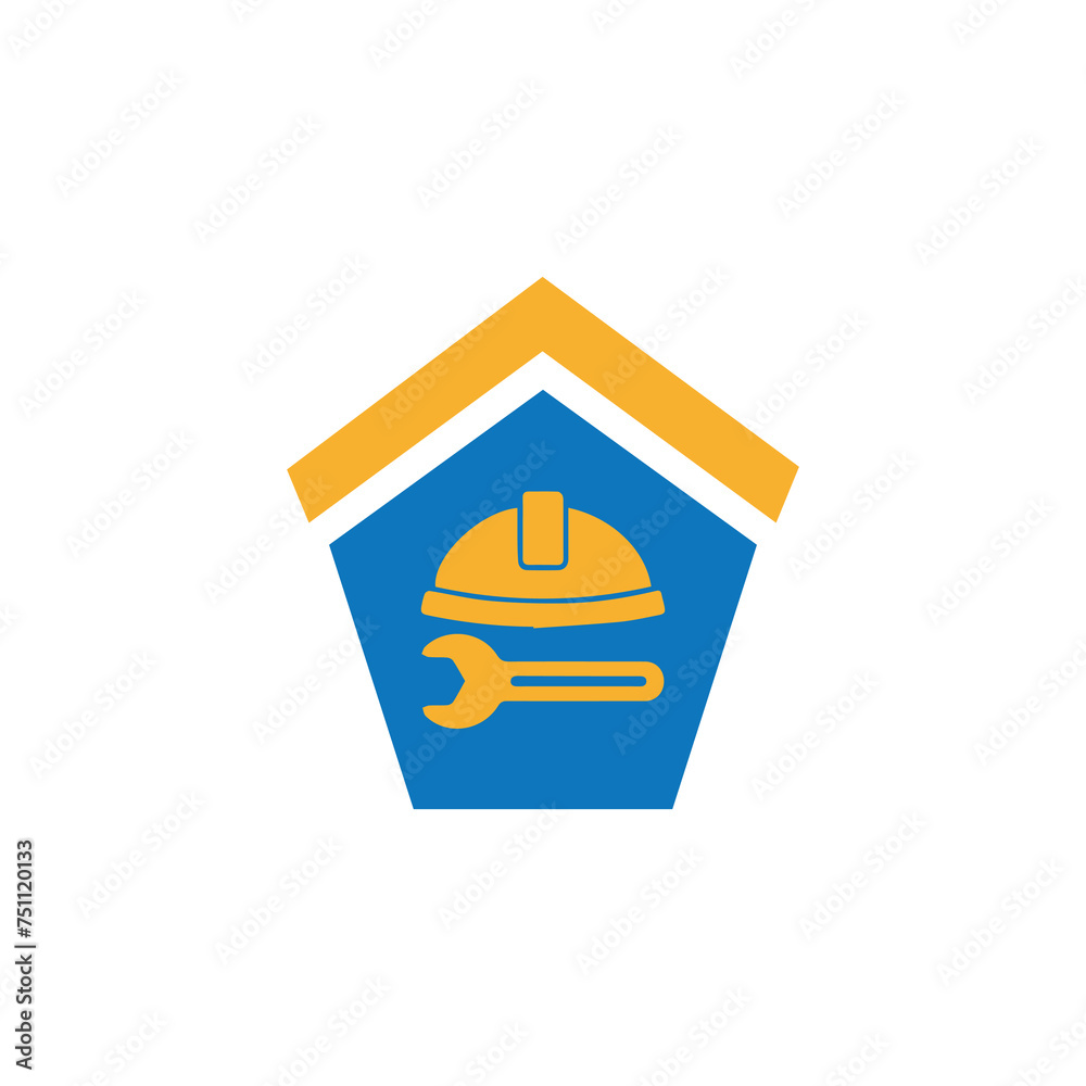 Unique Construction Logo Design Vector. Unique Construction Logo Design Vector.