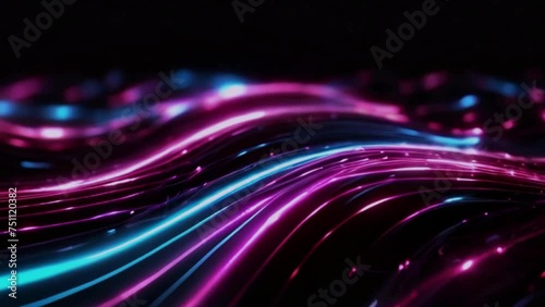 neon cayn abstract background outlines photo