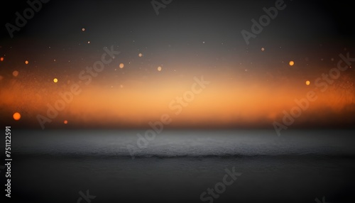 black orange grey bokeh   a normal simple grainy noise grungy empty space or spray texture   a rough abstract retro vibe shine bright light and glow background template color gradient