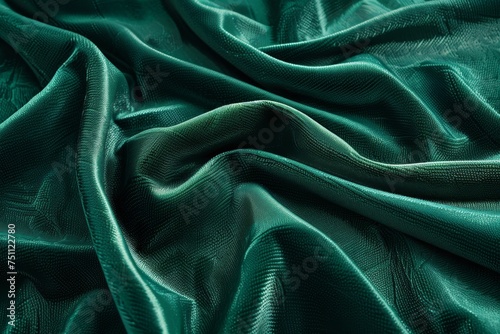 Background Texture Pattern in the Style of Green Color Vintage Velvet - A retro-inspired soft touch with a luxurious sheen created with Generative AI Technology