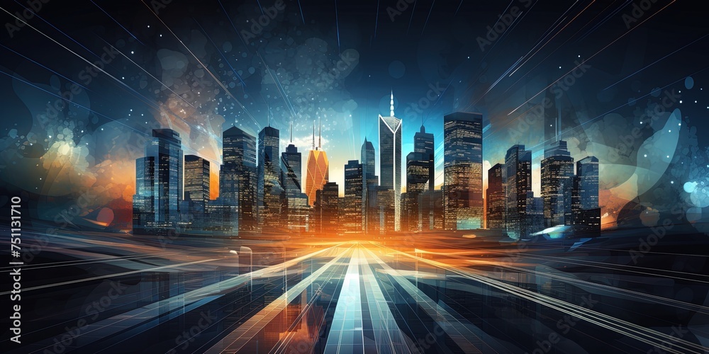 Modern Business Background